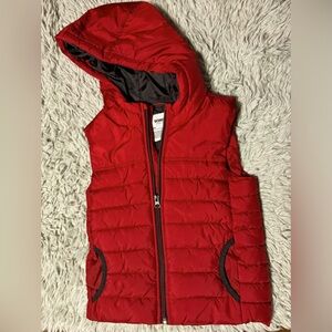 Sonoma unisex kids vest size 6 (dark red)